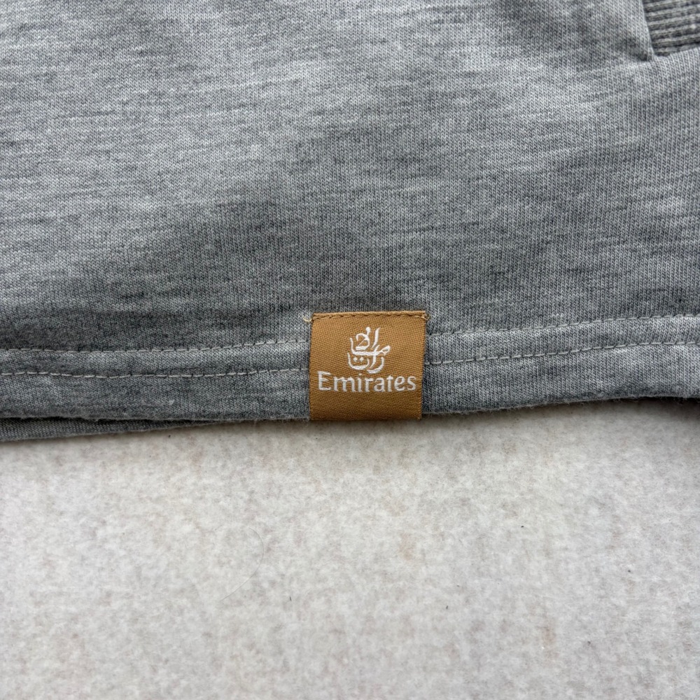Emirates Hydra Active Shawl Collar Pullover Top Gray Women Medium EM0622 - Picture 2 of 8